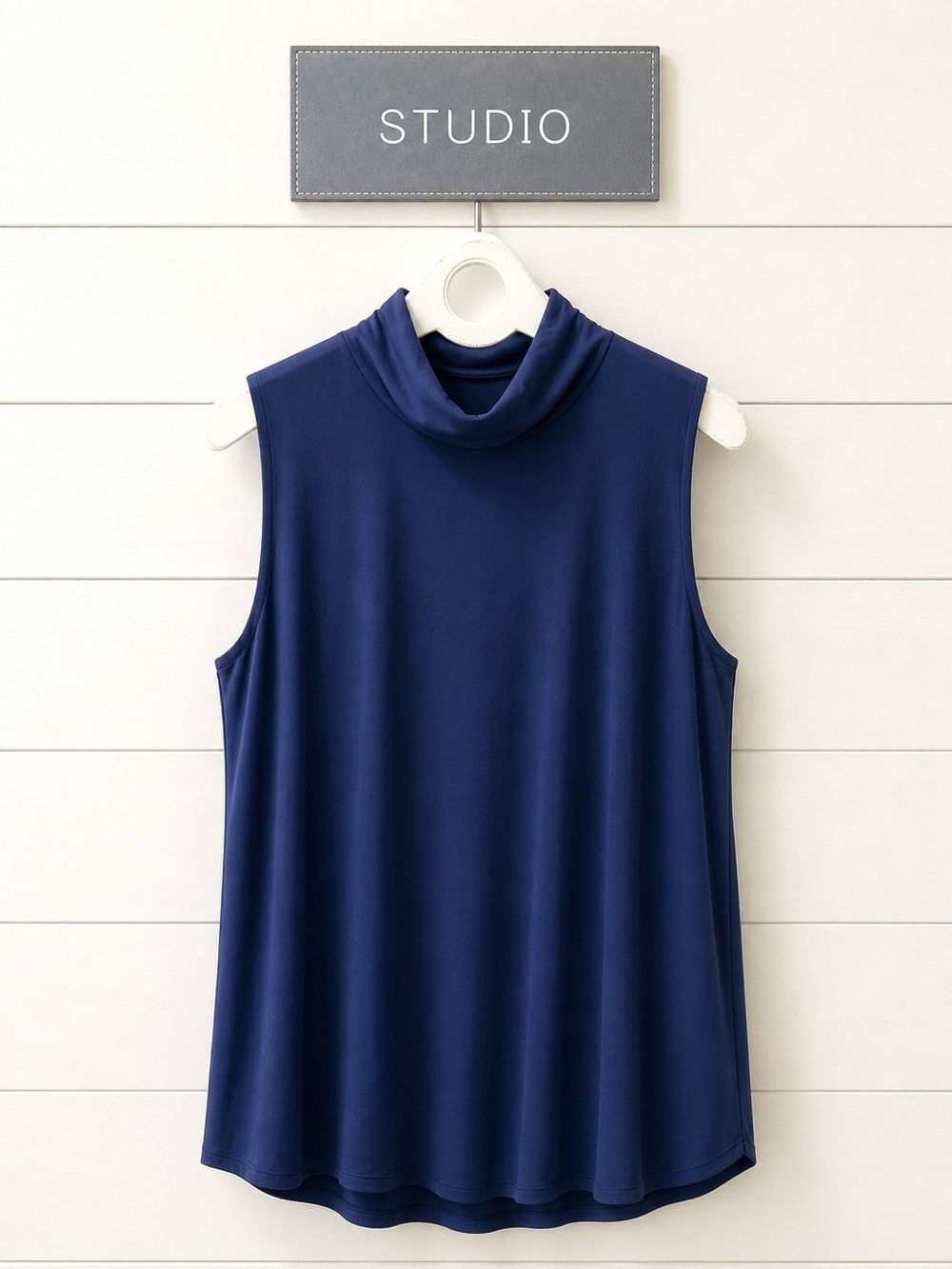 Sleeveless Cowl Neck Top – Studio (Size 3X, NWT)